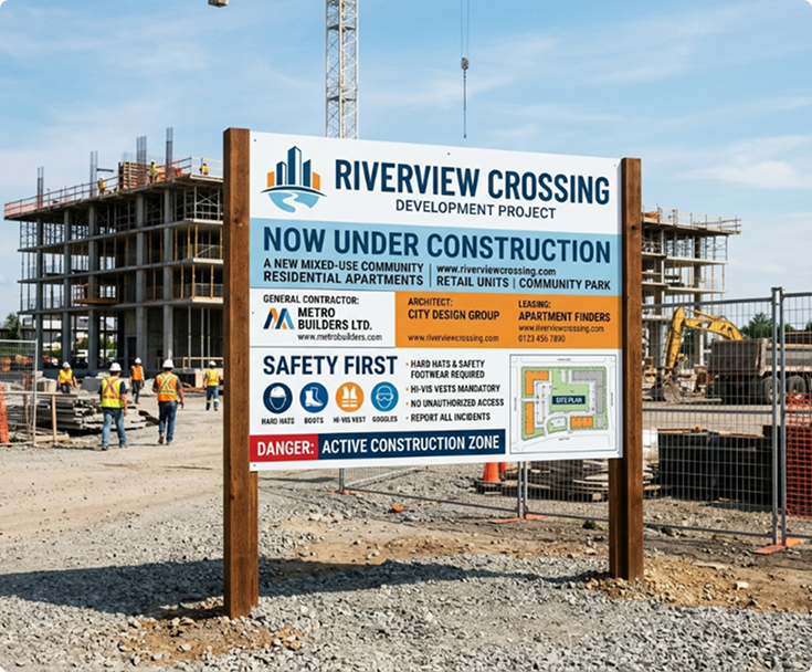 Construction Site Sign Permits in Rhode Island