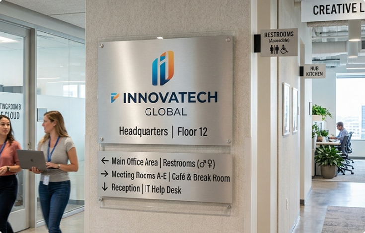 Coordinating Office Signs as a Program