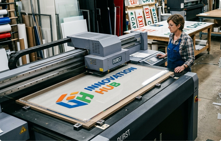Industries That Run Acrylic Sign Programs