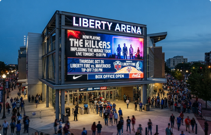 Industries That Run Digital Marquees