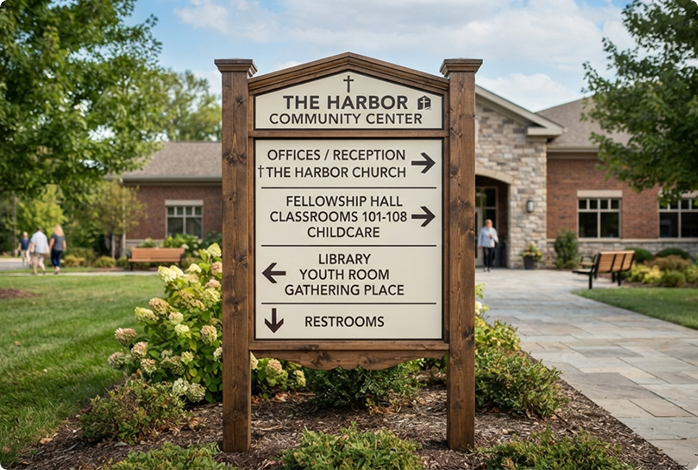 Marquees and Digital Messaging for Churches