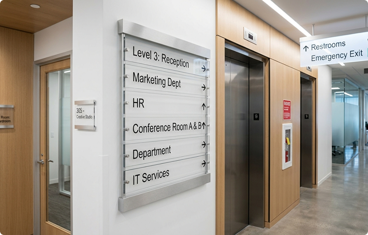 Office Signs for Rhode Island Workplaces and Office Buildings