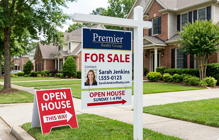 Real Estate Signs for Rhode Island Agents, Brokerages, and Developers