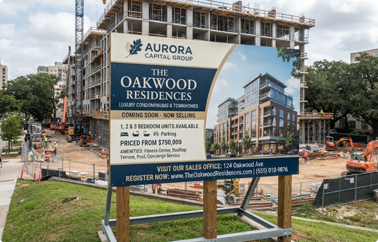 Signs for Real Estate Developers Across Rhode Island