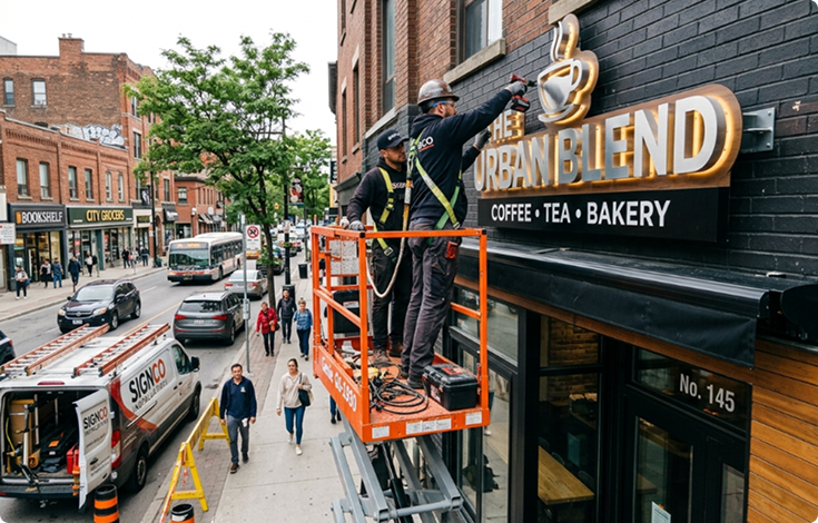 What Affects Storefront Sign Pricing