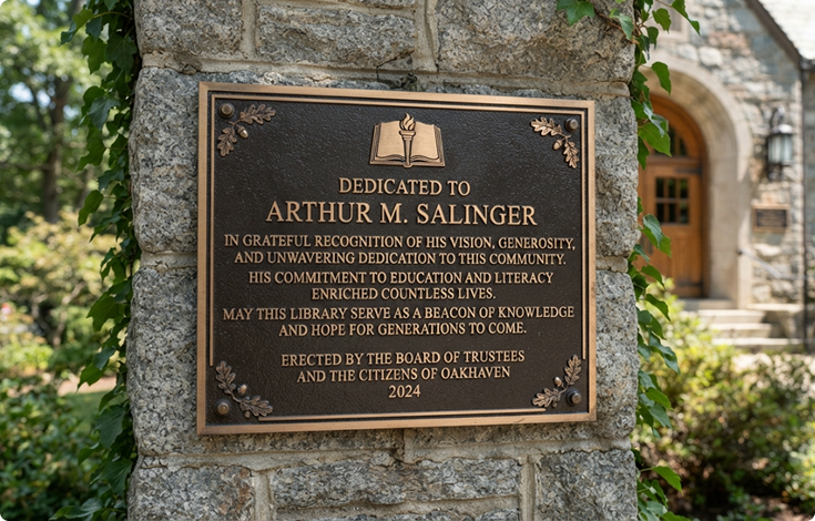 Why Cast Metal Plaques