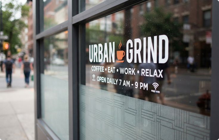 Window Graphics and Film for Rhode Island Storefronts and Offices